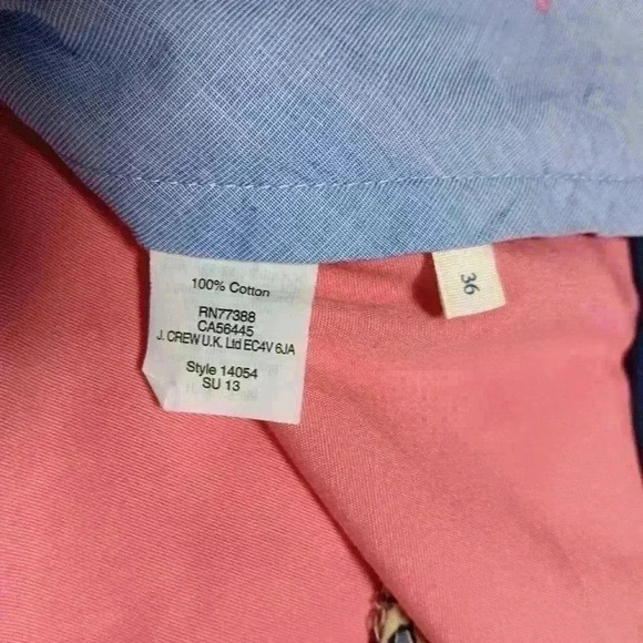 J. Crew Rivington 💯  Cotton Chino Golf Shorts. Men's Size 36 NWOT - Picture 5 of 5